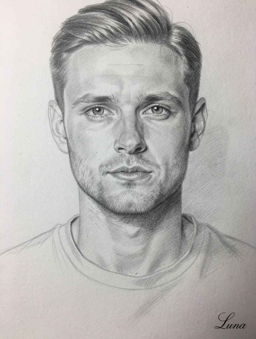 Soulmate sketch for Sarah M.